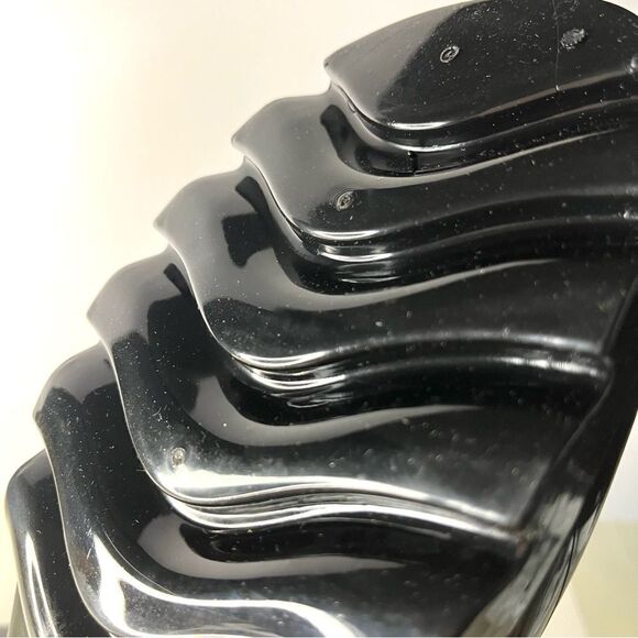 Free People High Street Low Top Slip On Lug Sole Rain Boot Black Size 10 - Picture 8 of 10